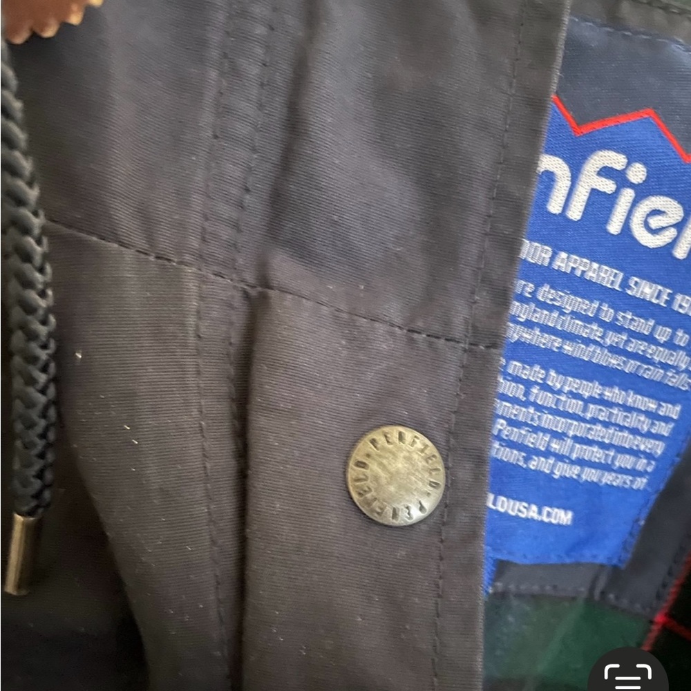 Penfield 60/40 Hooded Parka Utility Jacket in Navy Blue Size Large - Picture 8 of 13